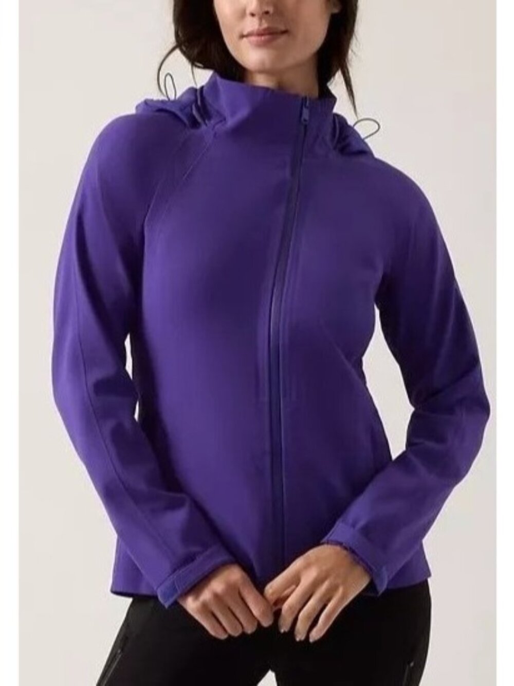 Athleta Glacier Softshell Hooded Jacket XXS